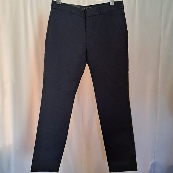 NWT BANANA REPUBLIC Sloan womens PANTS Sz 2 or 28w FORMAL OFFICE BUSINESS BLUE - Picture 3 of 10